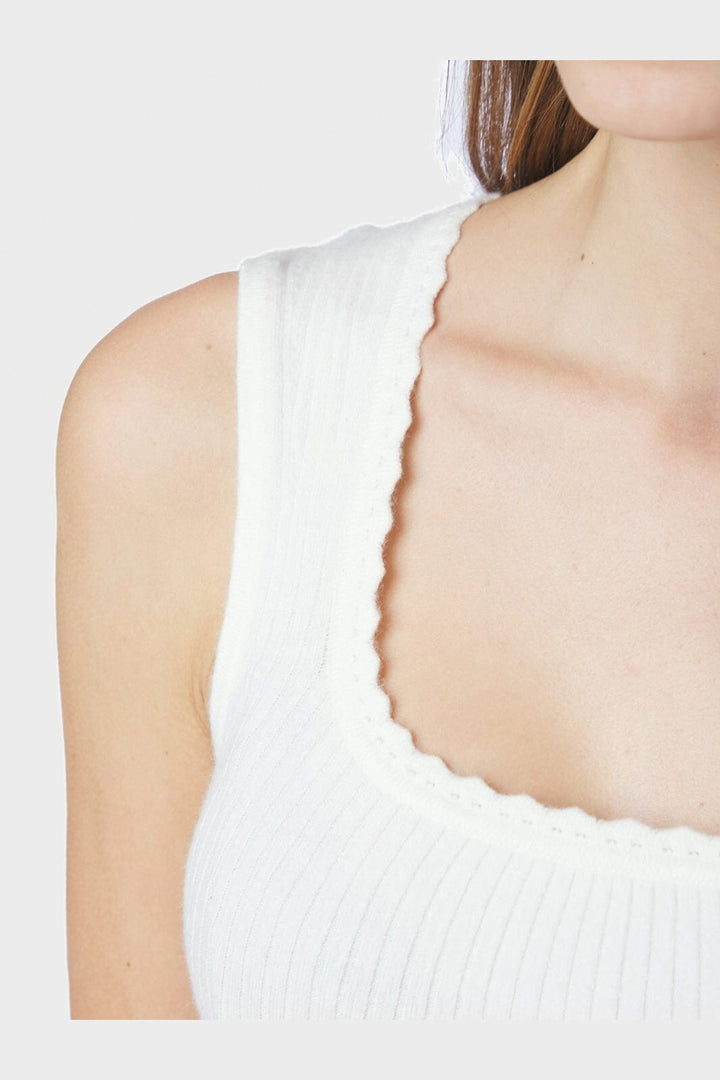 Neo Noir - Fraline Knit Top 167123 - 121 - Off White
