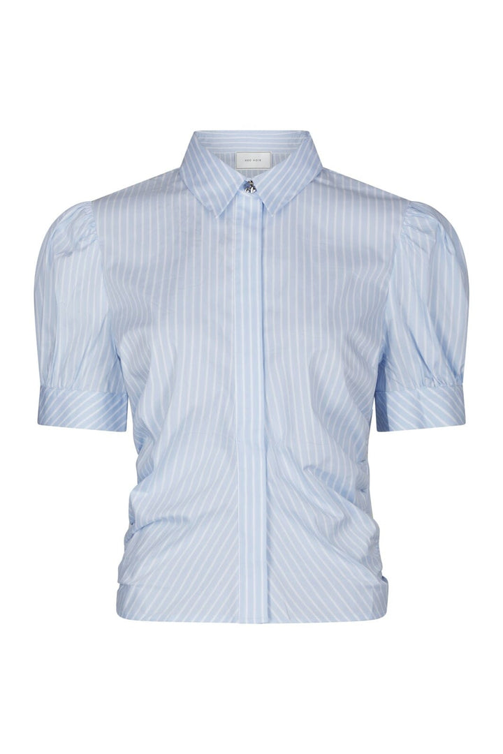 Neo Noir - Frannie Soft Stripe Shirt 169738 - 145 - Light Blue