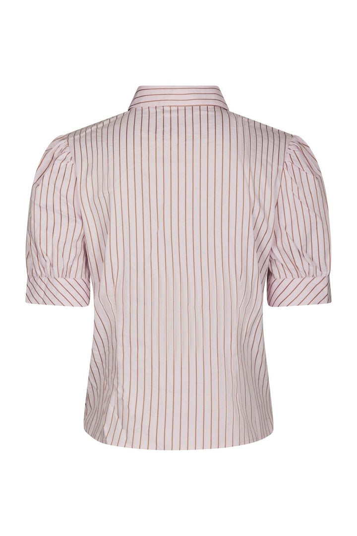 Neo Noir - Frannie Structure Stripe Shirt 169900 - 754 - Light Pink