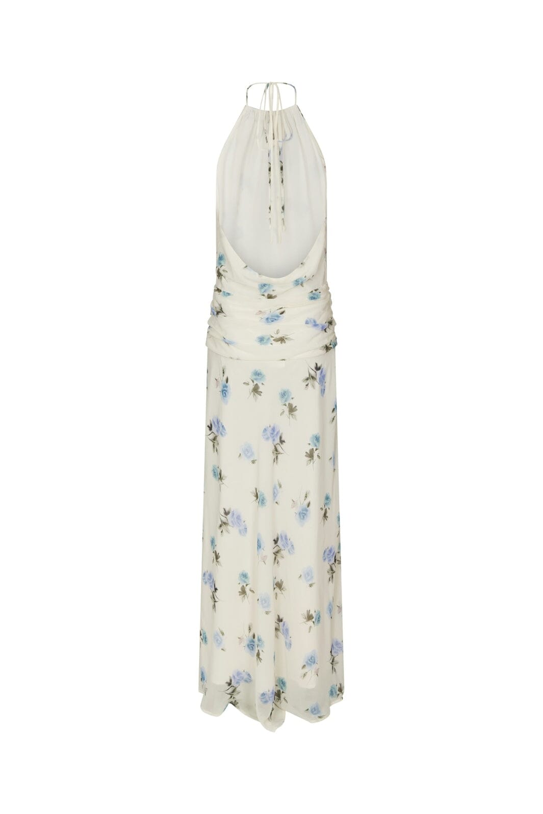 Neo Noir - Gabina Faded Flower Dress 168813 - 292 - Light Blue Floral