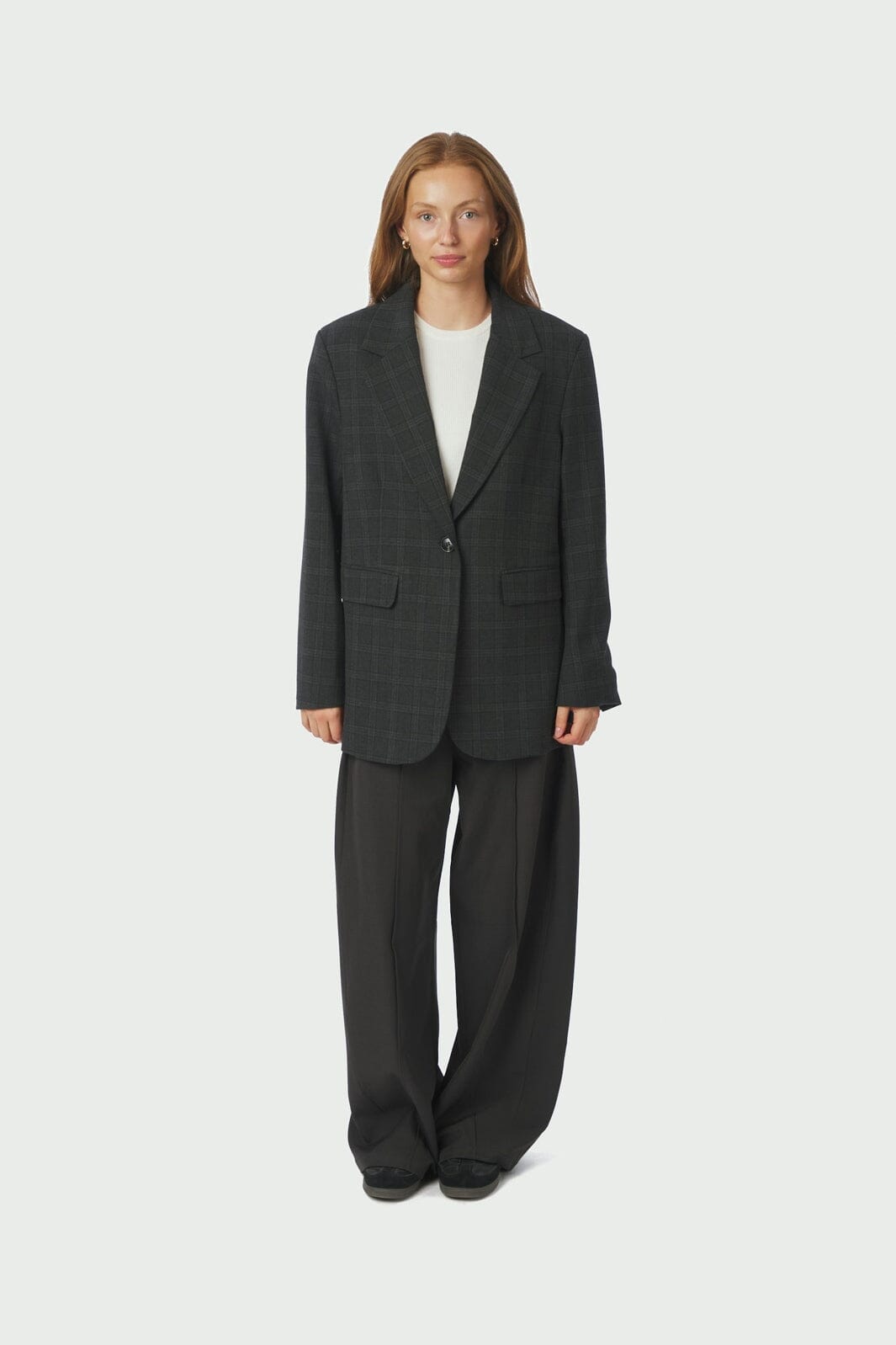 Neo Noir - Gaby Check Blazer 166932 - 132 - Antracit