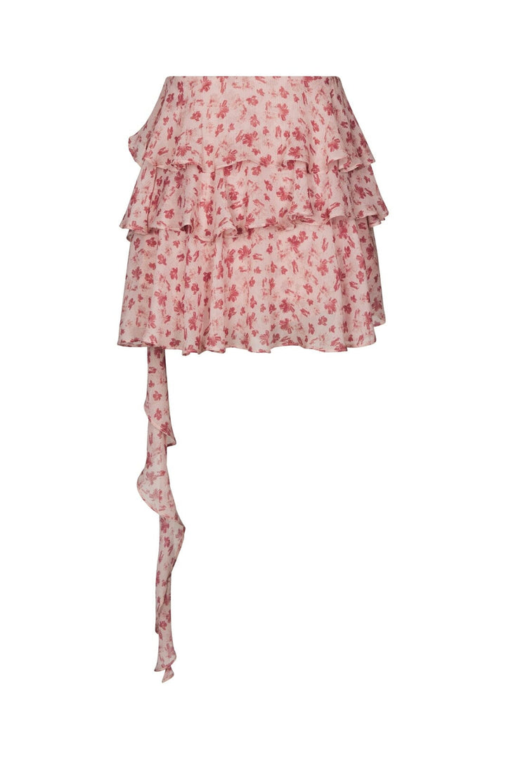 Neo Noir - Ginla Flower Skirt 167924 - 630 - Dusty Rose