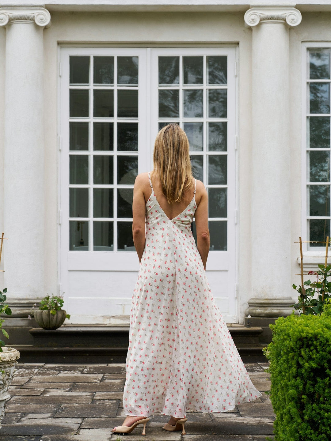 Neo Noir - Grazia Flower Dress 169157 - 121 - Off White Kjoler 