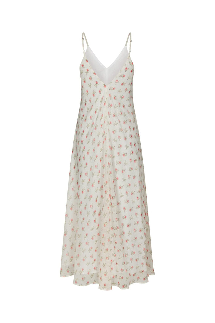 Neo Noir - Grazia Flower Dress 169157 - 121 - Off White