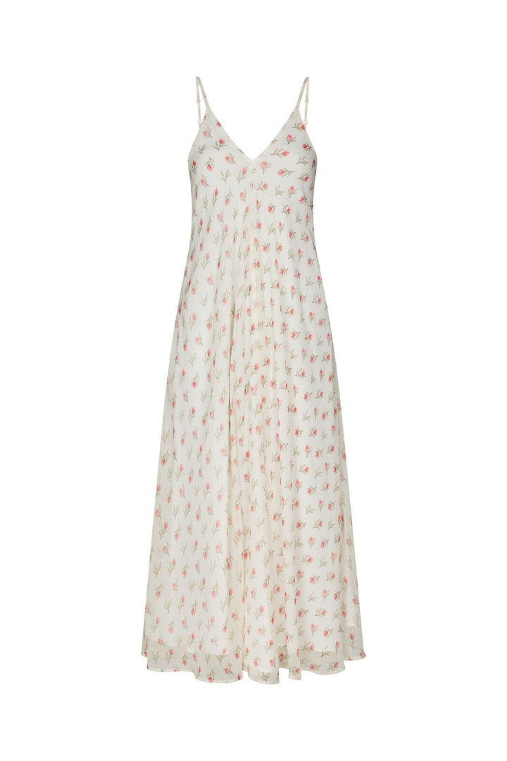 Neo Noir - Grazia Flower Dress 169157 - 121 - Off White