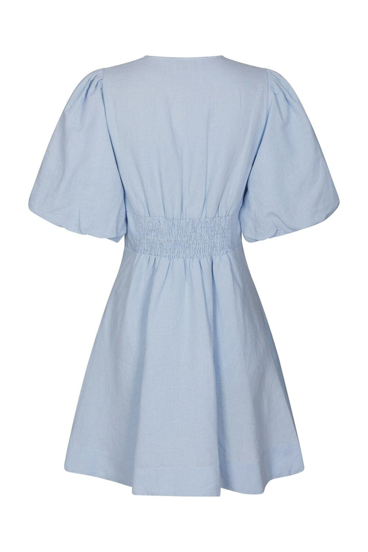 Neo Noir - Halli Linen Dress 169330 - 145 - Light Blue