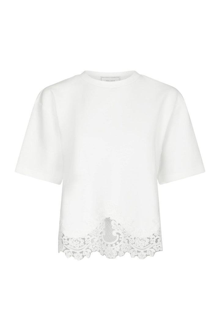 Neo Noir - Iria Lace Tee 170063 - 120 - White