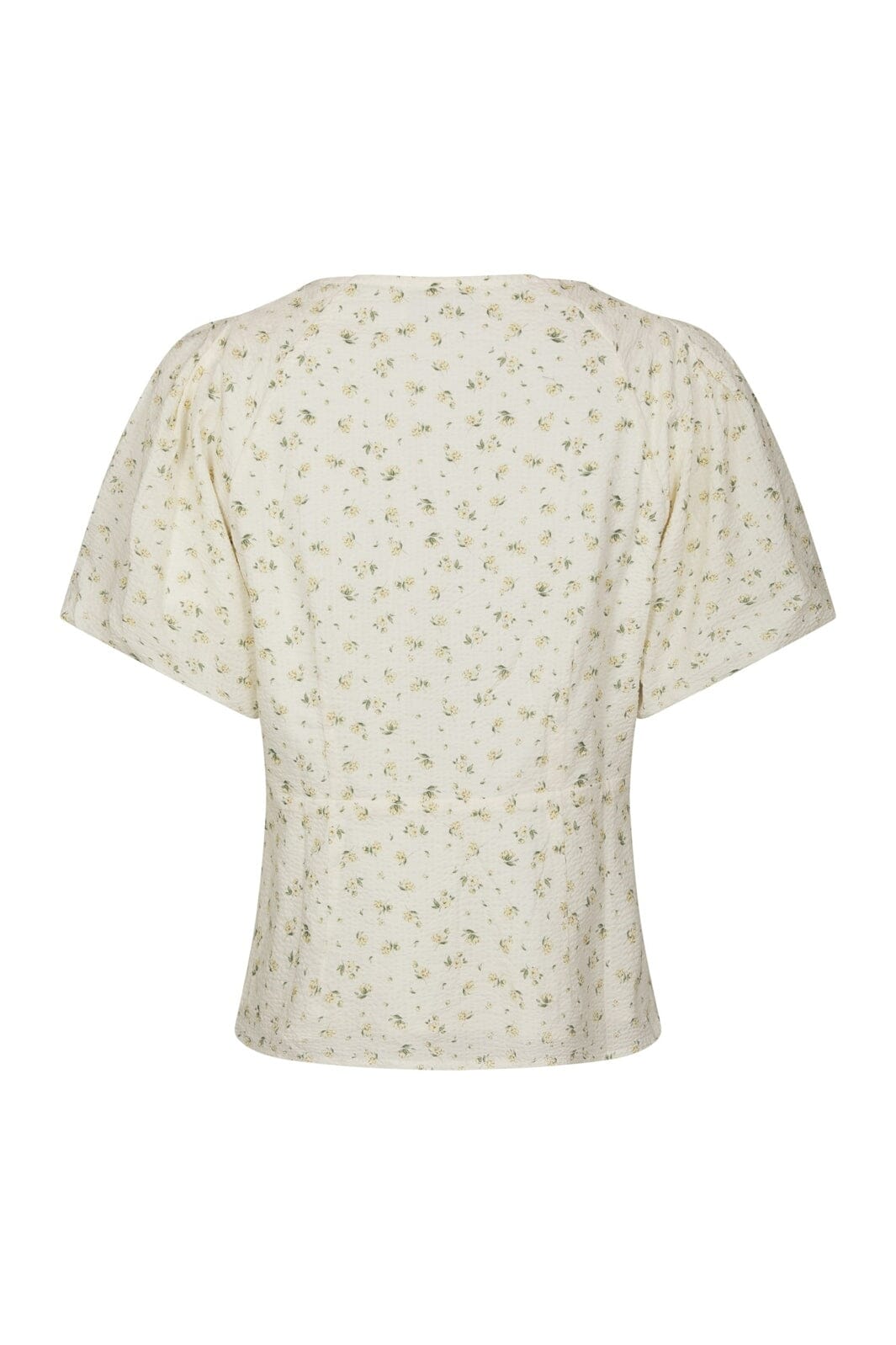 Neo Noir - Irina Small Rose Flower Blouse 169258 - 191 - Light Yellow