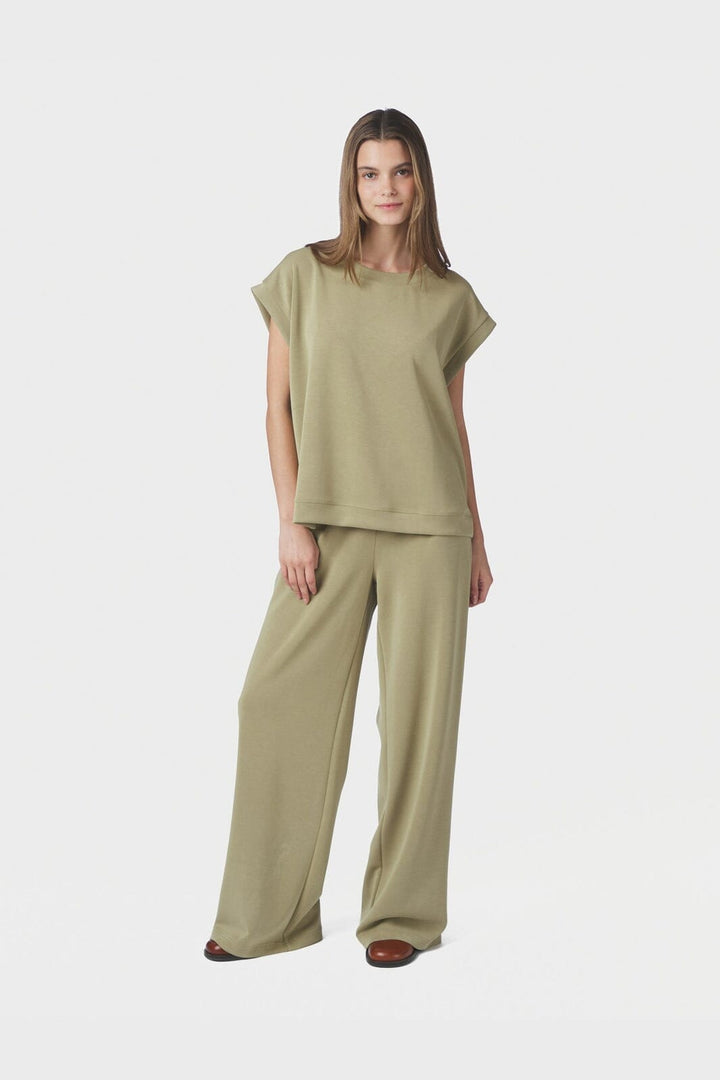 Neo Noir - Isark Soft Pants 165248 - 723 - Dusty Green