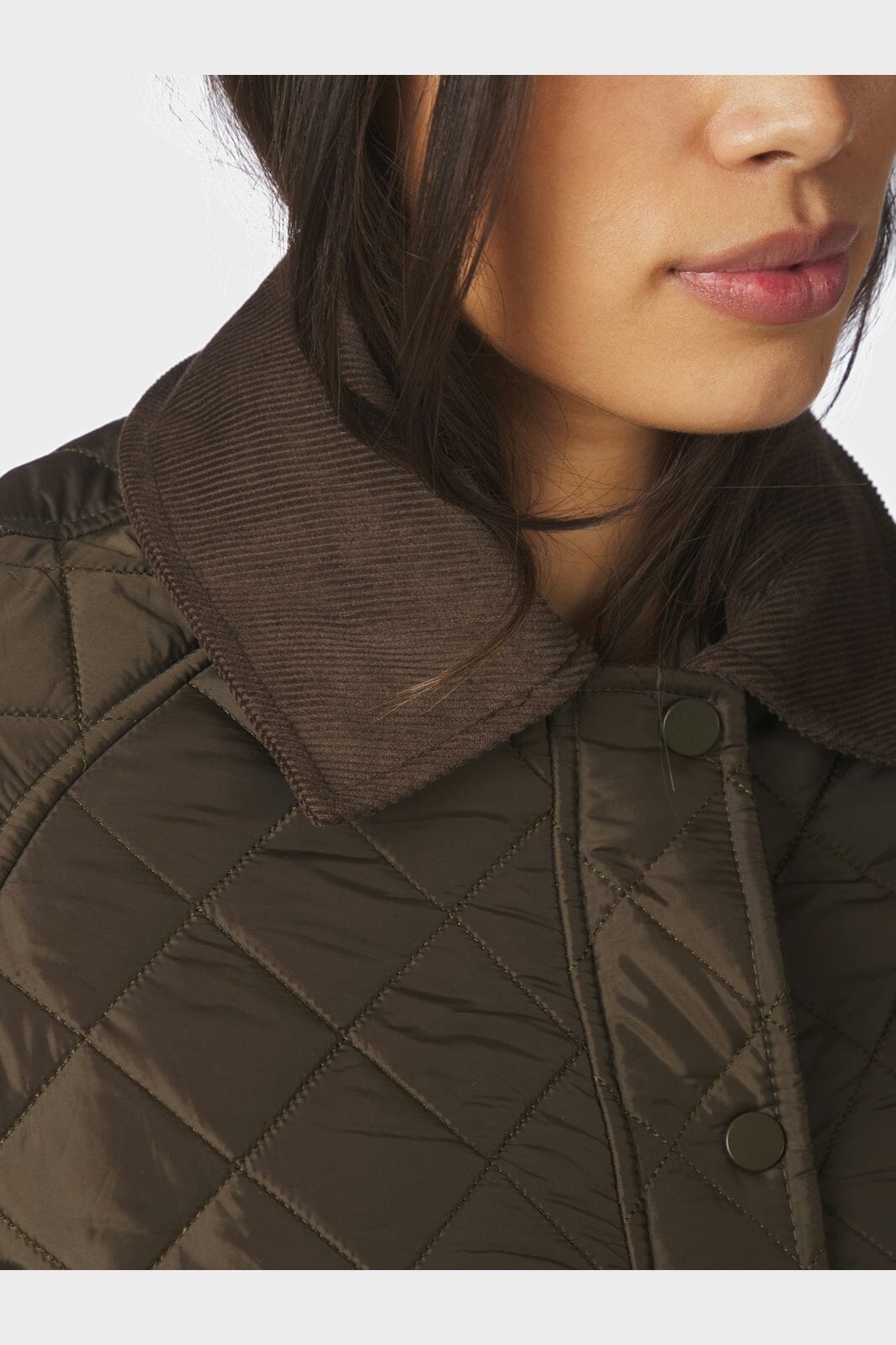 Neo Noir - Iva Quilt Jacket 168527 - 176 - Khaki