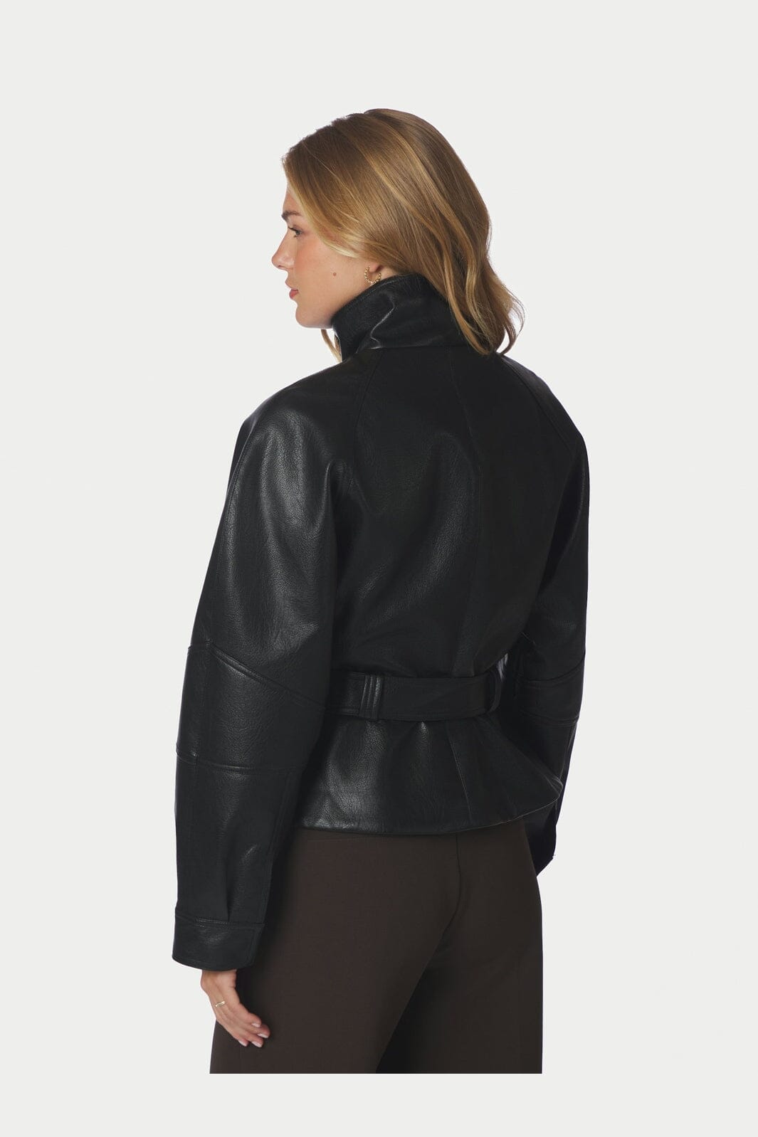 Neo Noir - Jaclyn Faux Leather Jacket 169833 - 100 - Black