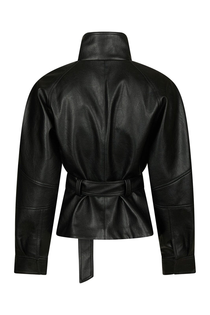Neo Noir - Jaclyn Faux Leather Jacket 169833 - 100 - Black
