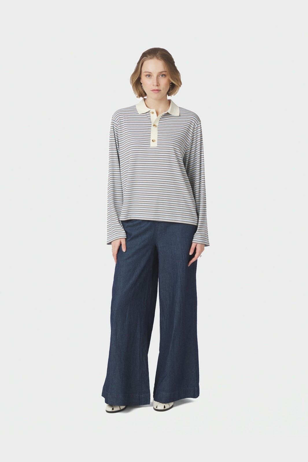 Neo Noir - Janel Denim Pants 169805 - 140 - Blue