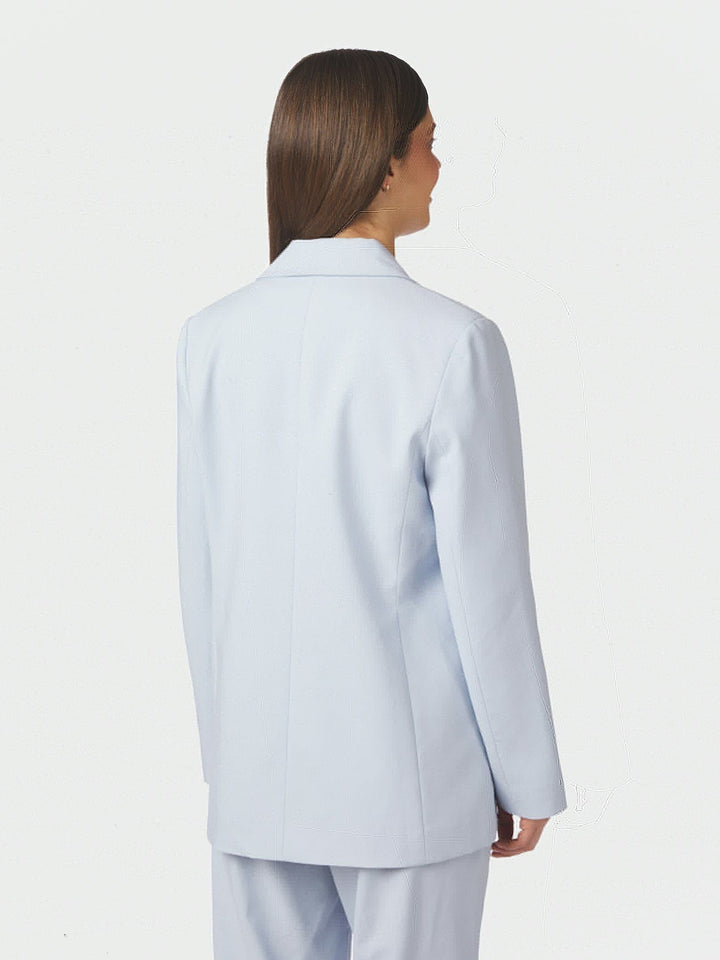 Neo Noir - Jarmon Linen Blazer 170165 - 145 - Light Blue Blazere 