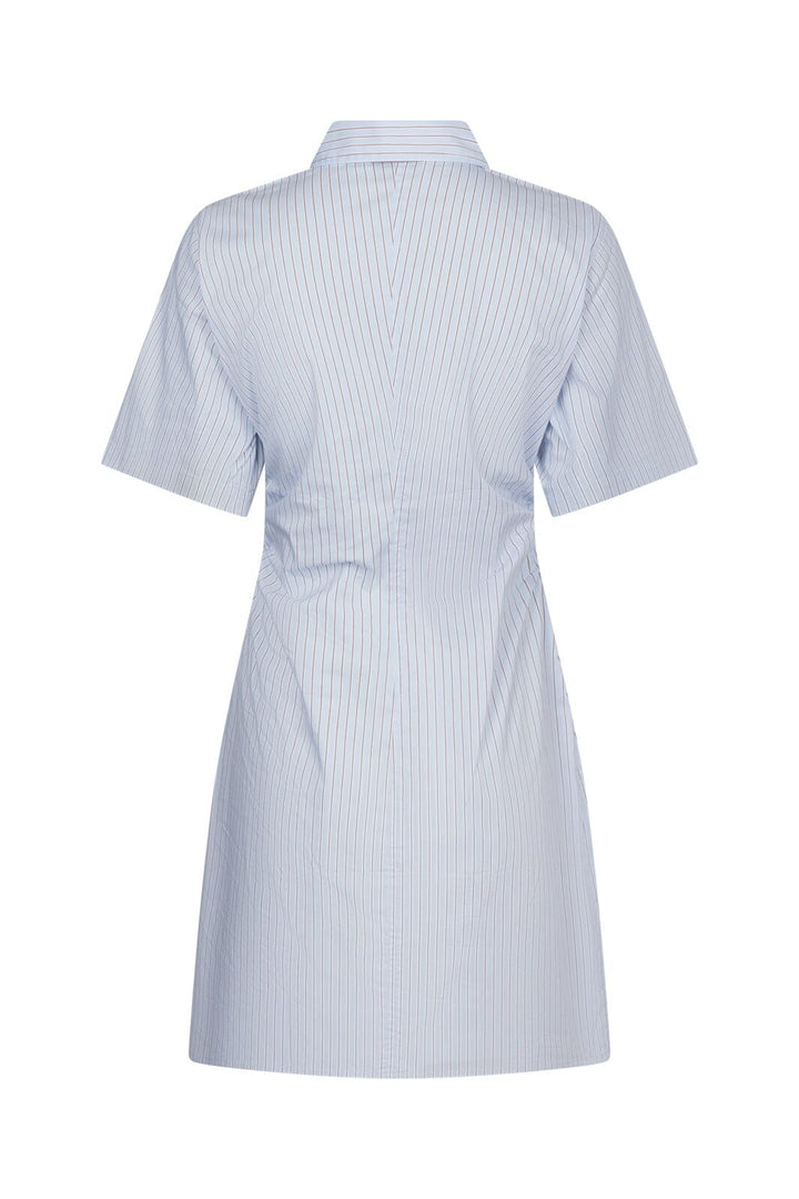 Neo Noir - Jas Stripe Shirt Dress 169489 - 145 - Light Blue
