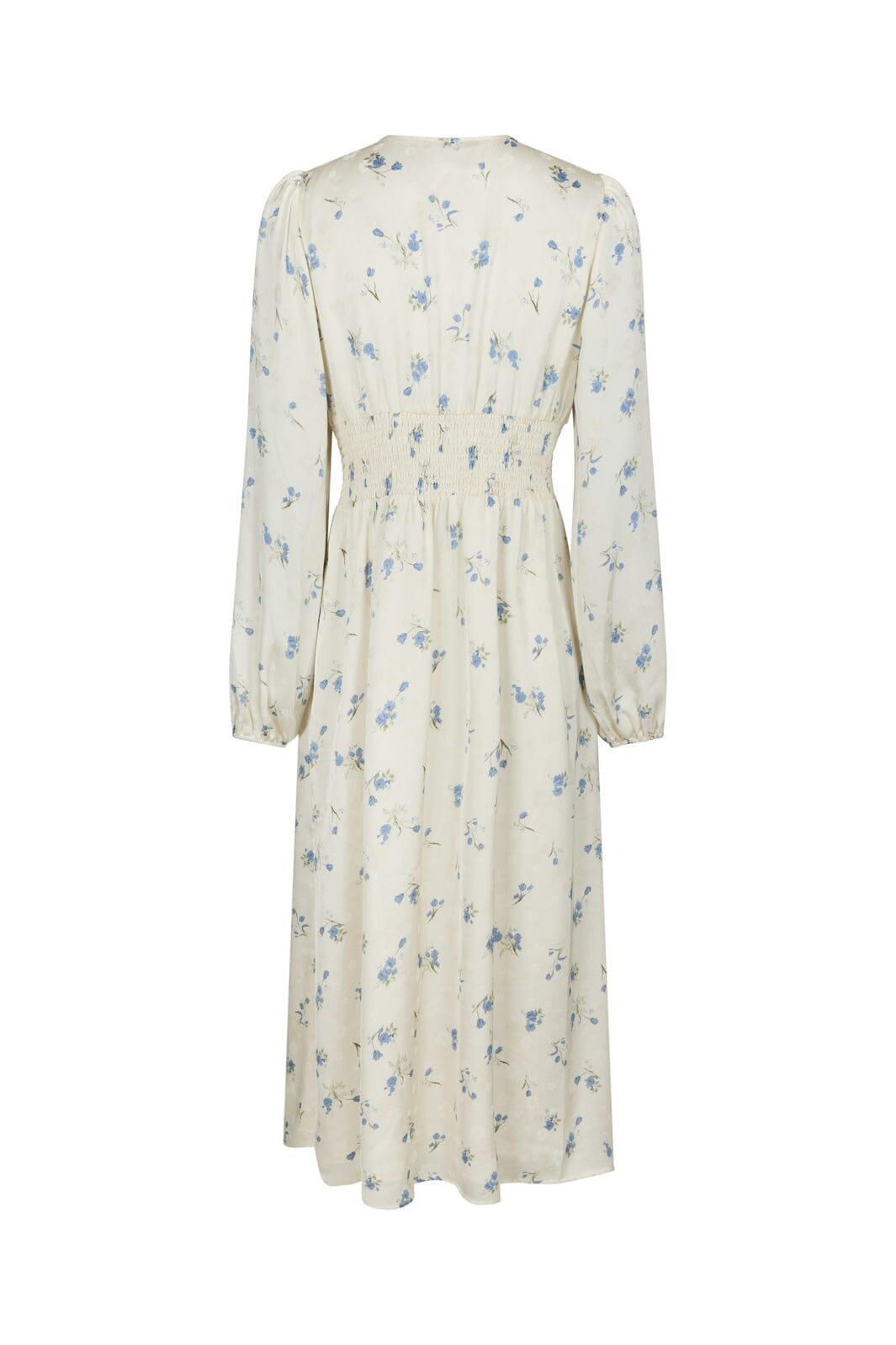 Neo Noir - Jellie Satin Rose Dress 169382 - 122 - Creme