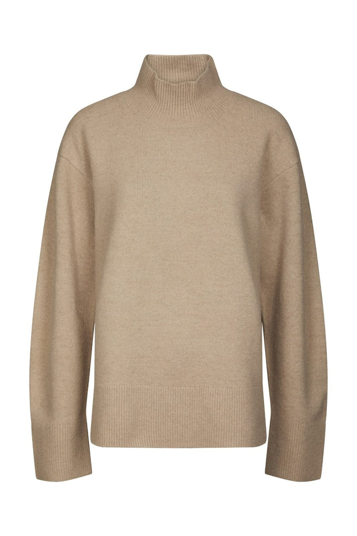 Neo Noir - Jen Knit Blouse 166991 - 189 - Warm Grey