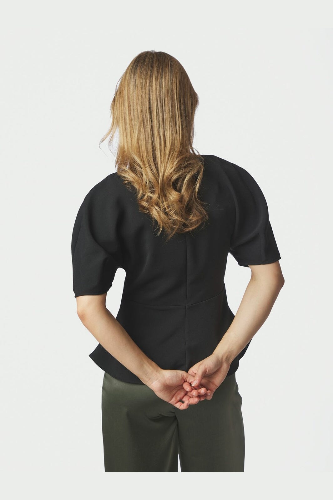 Neo Noir - Josine Crepe Blouse 169712 - 100 - Black