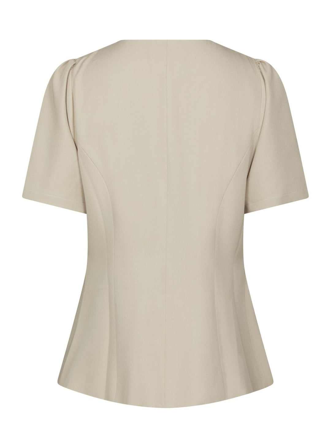 Neo Noir - Jules Structure Blouse 165065 - 122 - Creme Bluser 