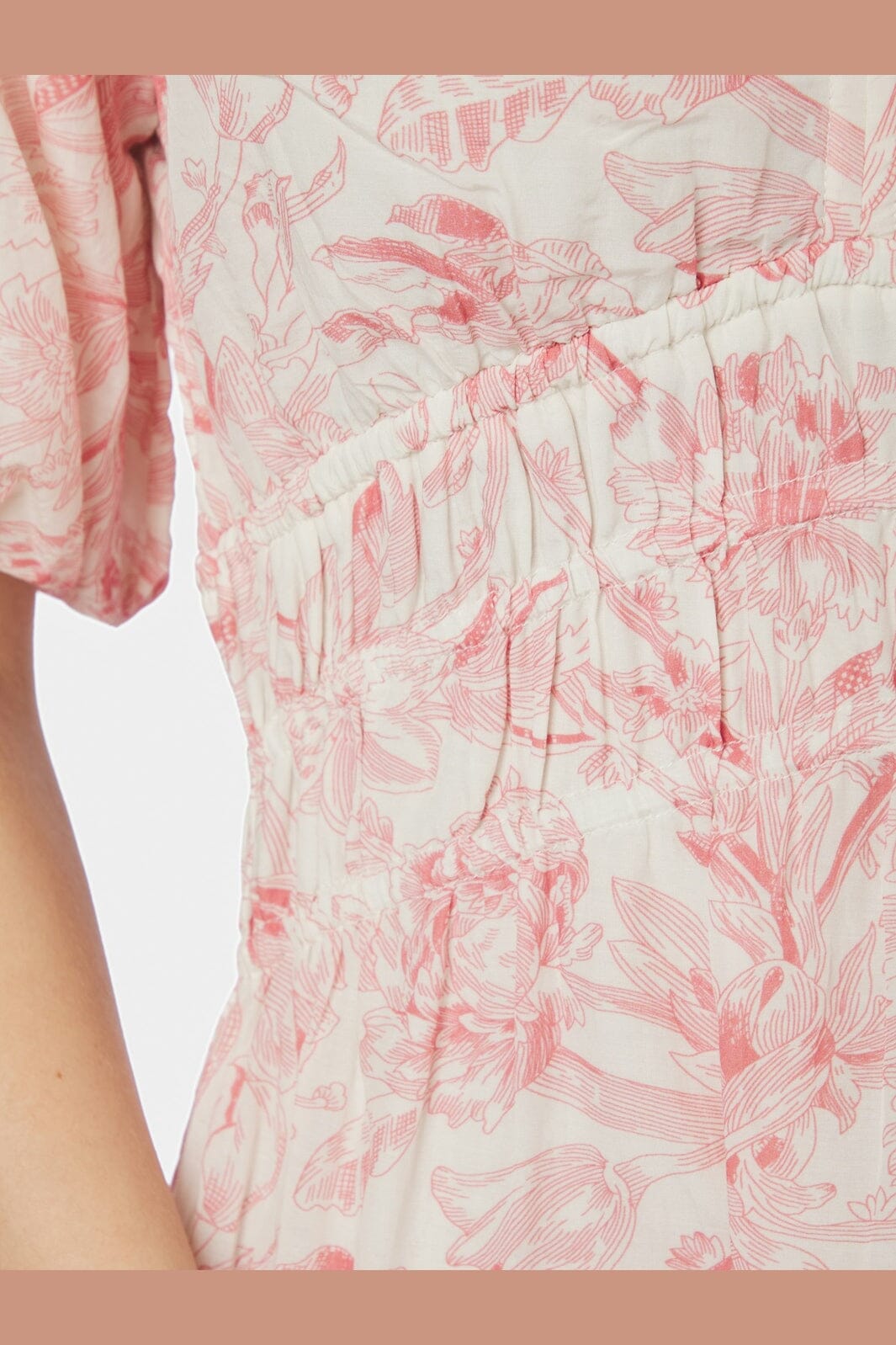 Neo Noir - Kalia Print Dress 169339 - 121 - Off White