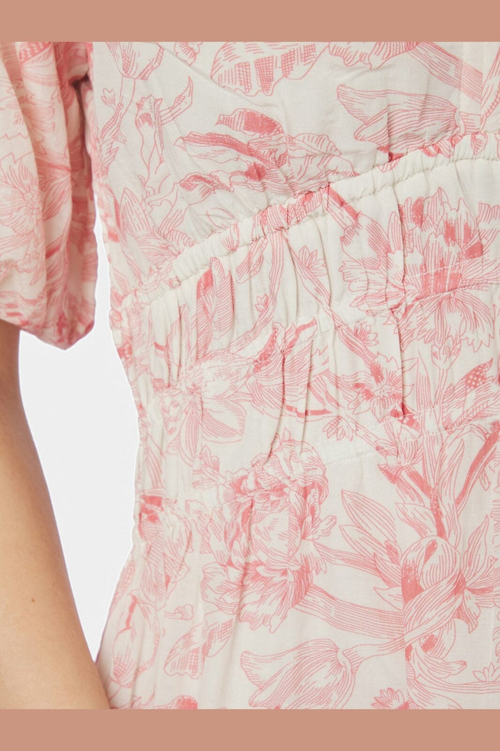 Neo Noir - Kalia Print Dress 169339 - 121 - Off White