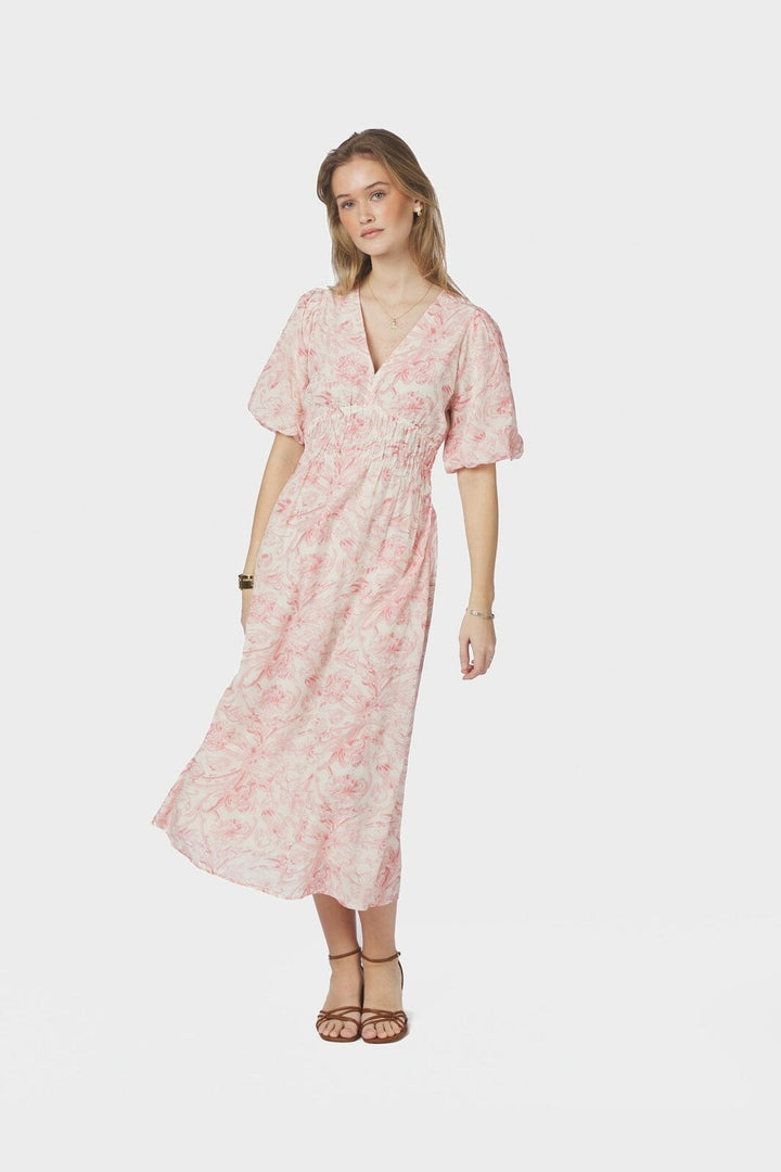 Neo Noir - Kalia Print Dress 169339 - 121 - Off White