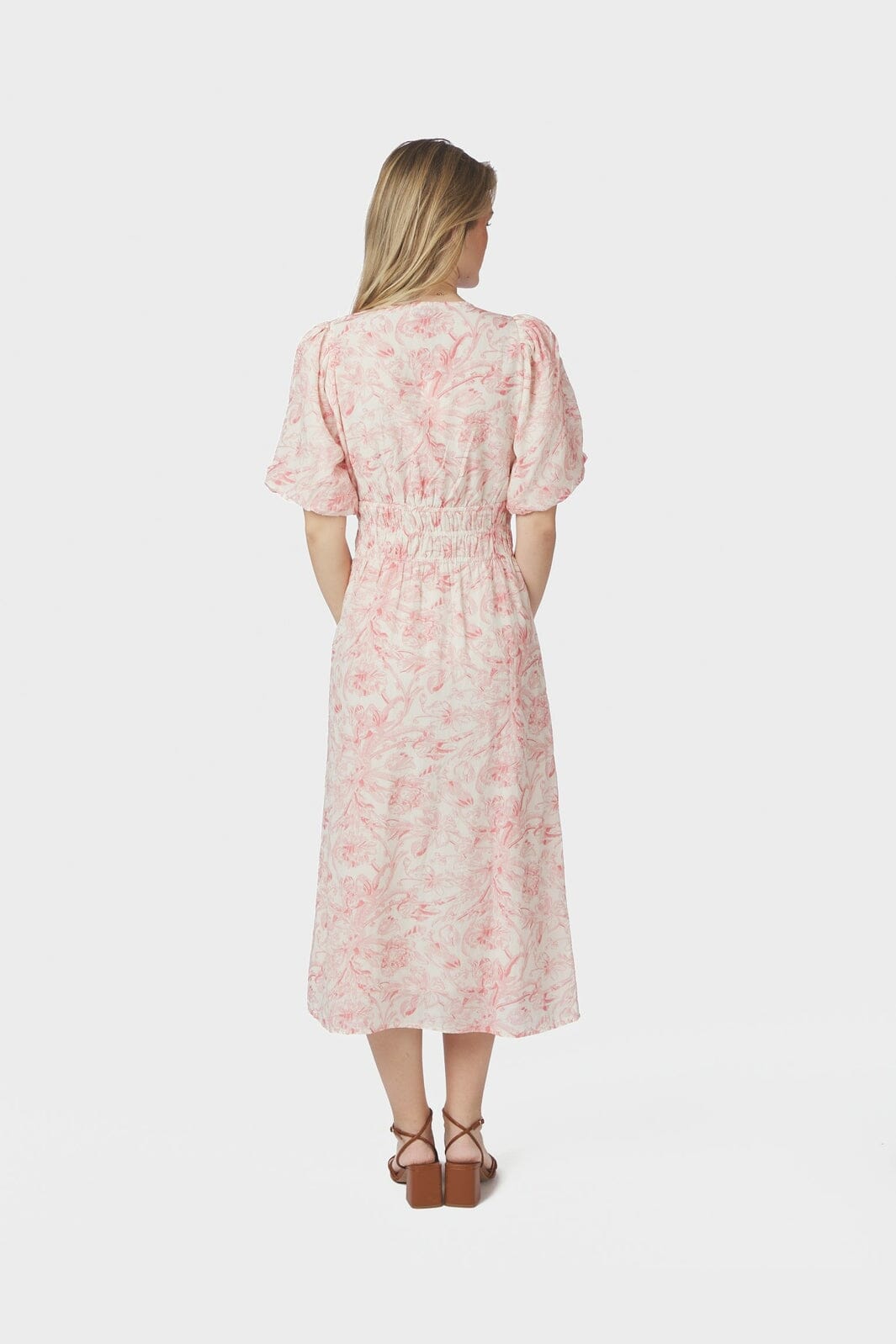 Neo Noir - Kalia Print Dress 169339 - 121 - Off White