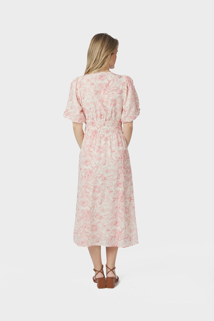 Neo Noir - Kalia Print Dress 169339 - 121 - Off White