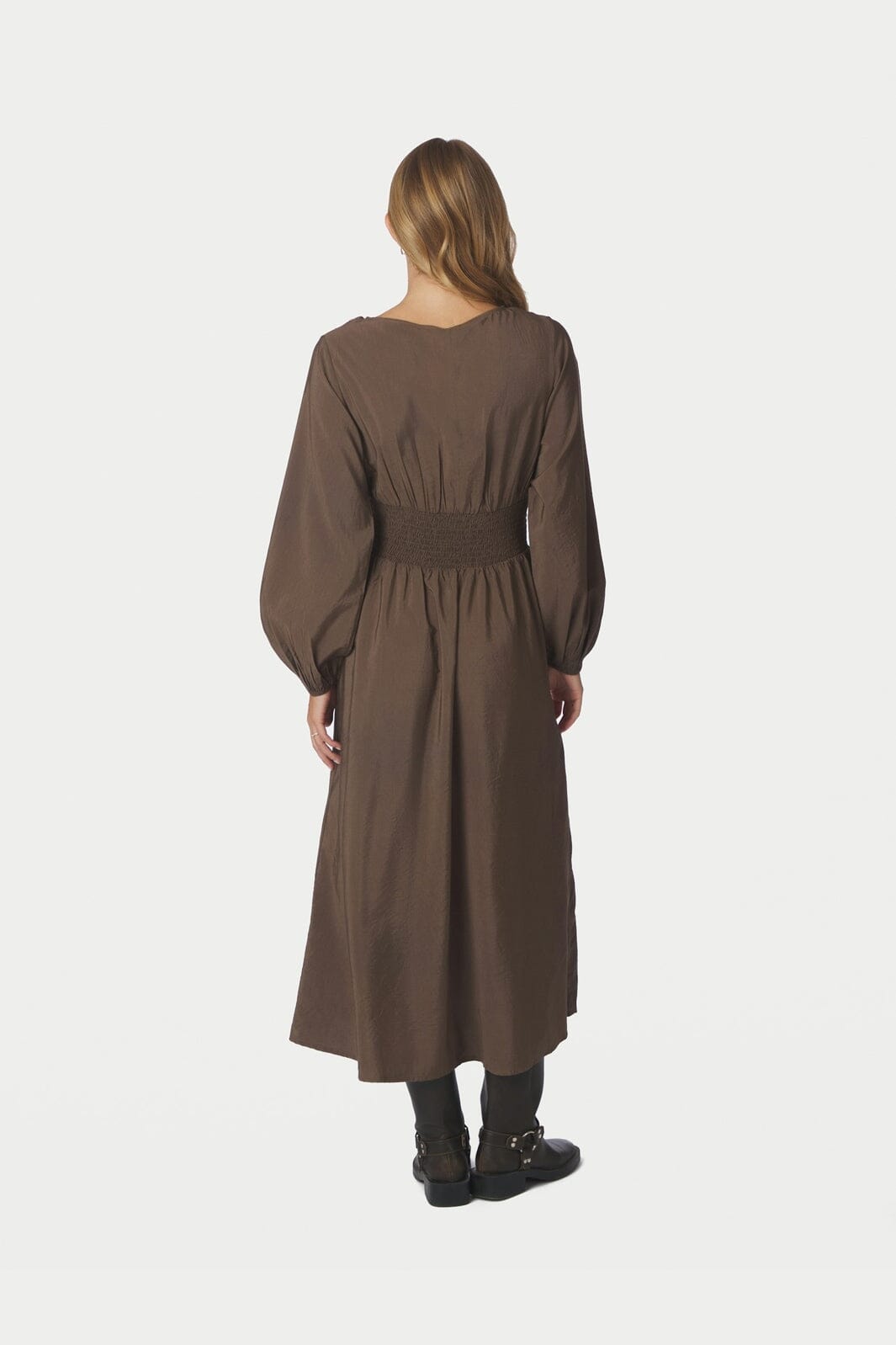 Neo Noir - Kankata Dress 166657 - 811 - Dark Taupe