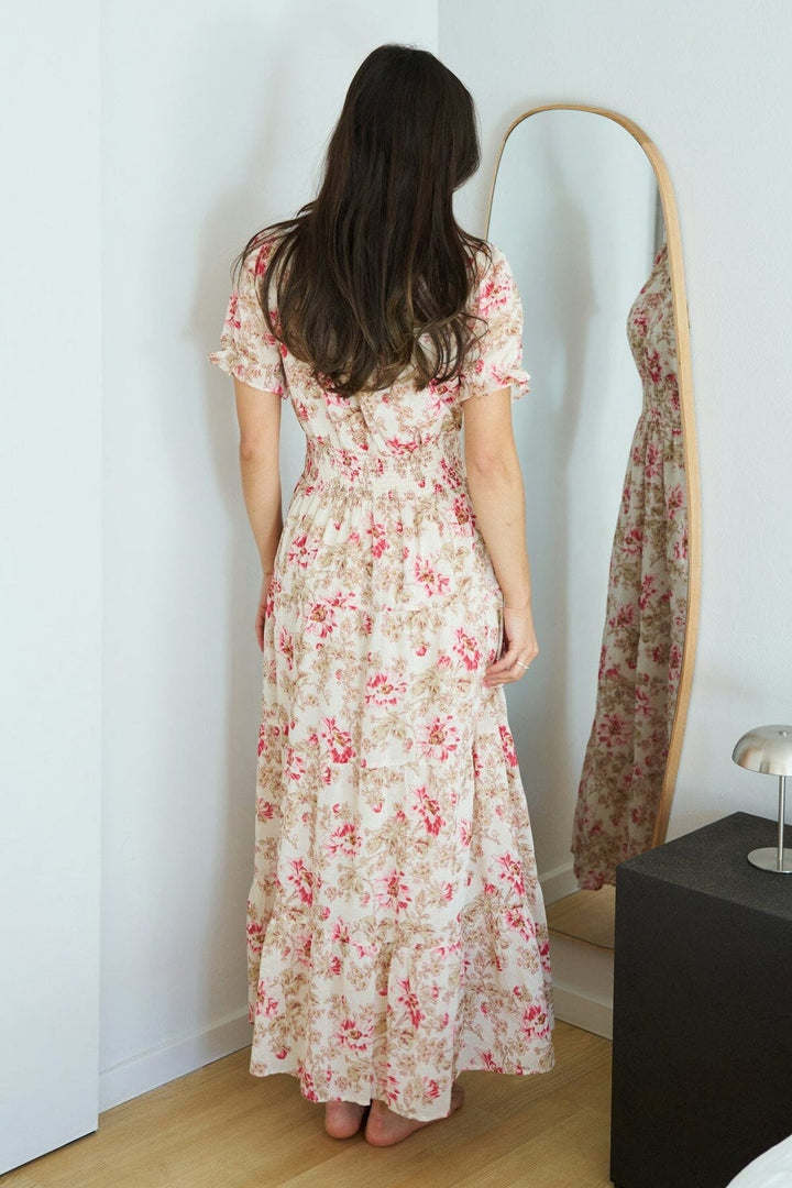 Neo Noir - Kanza Flower Dress 167705 - 165 - Rose Kjoler 