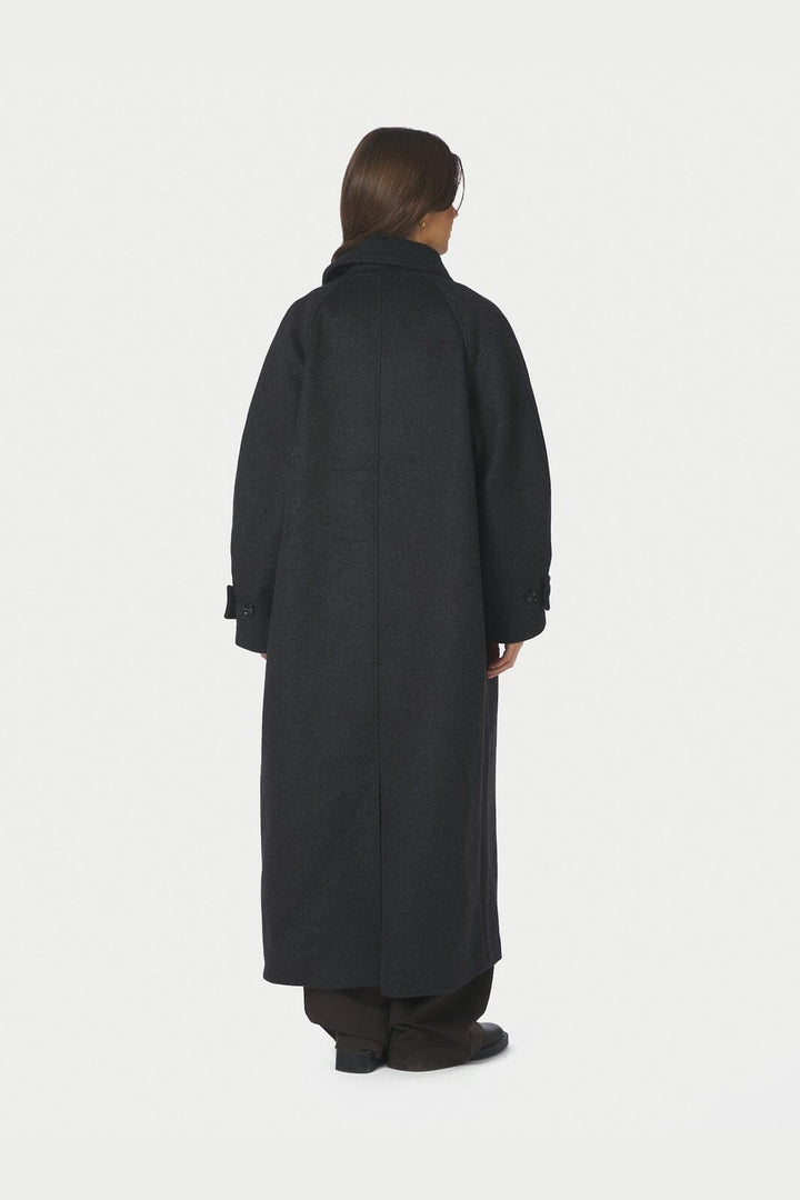 Neo Noir - Keaton Wool Coat 165499 - 136 - Antracit Melange