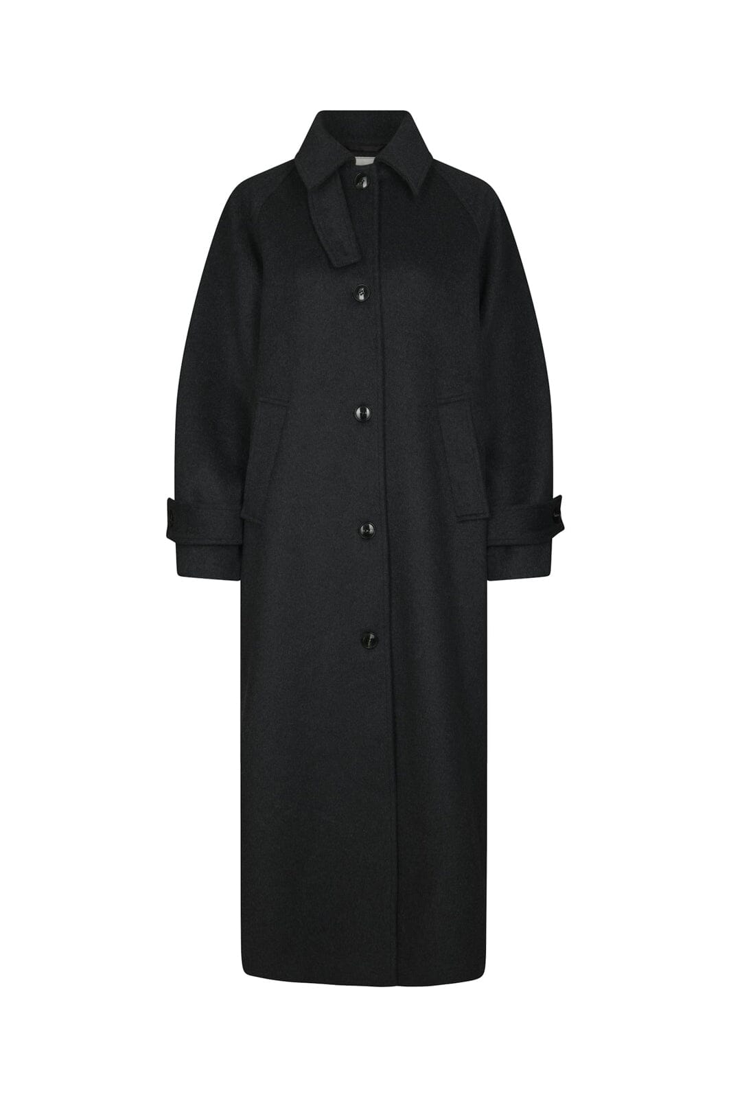 Neo Noir - Keaton Wool Coat 165499 - 136 - Antracit Melange