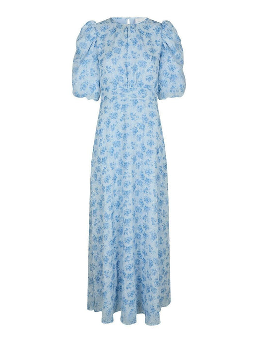 Neo Noir - Kikka Chiffon Flower Dress 167915 - 145 - Light Blue Kjoler 