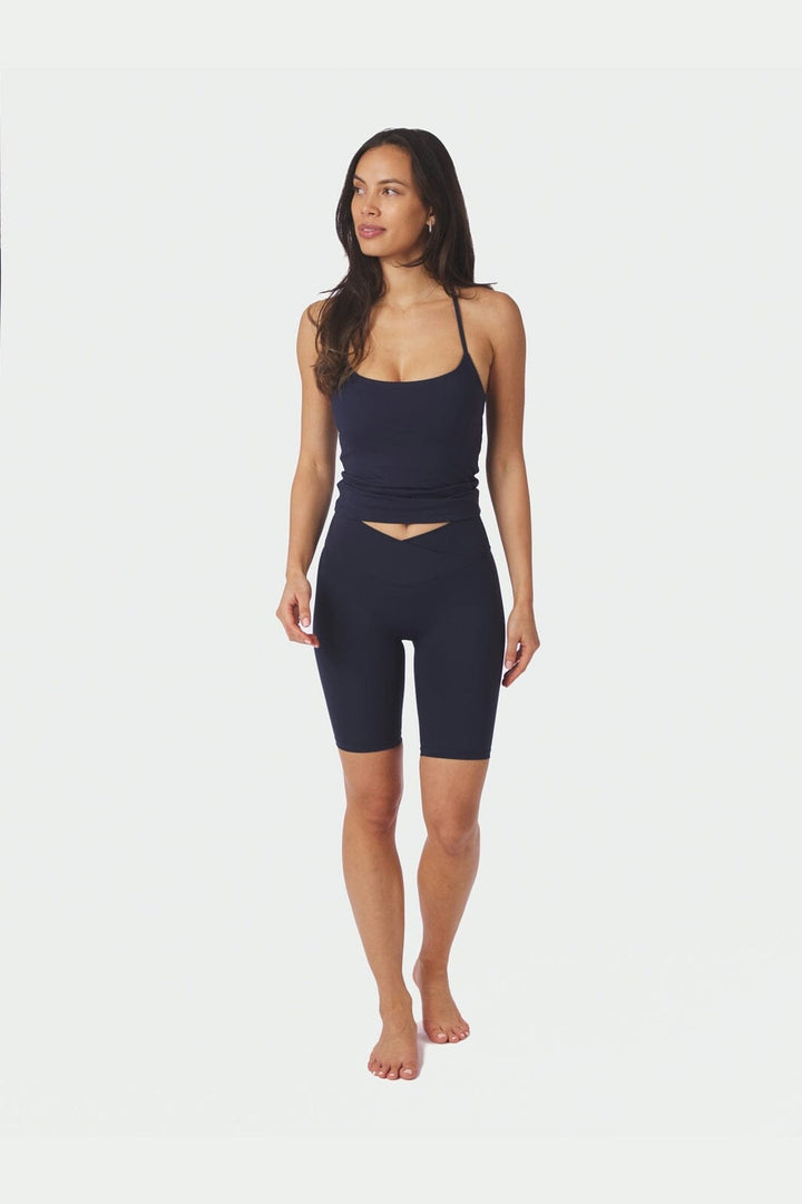Neo Noir - Lea Wrap Shorts 168353 - 141 - Navy