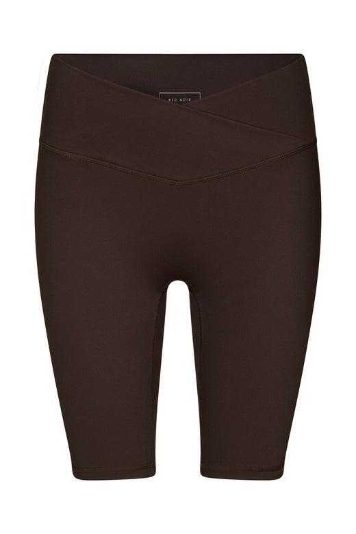 Neo Noir - Lea Wrap Shorts 168353 - 584 - Chocolate Brown