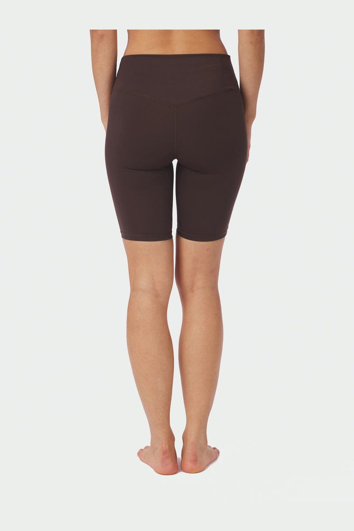 Neo Noir - Lea Wrap Shorts 168353 - 584 - Chocolate Brown