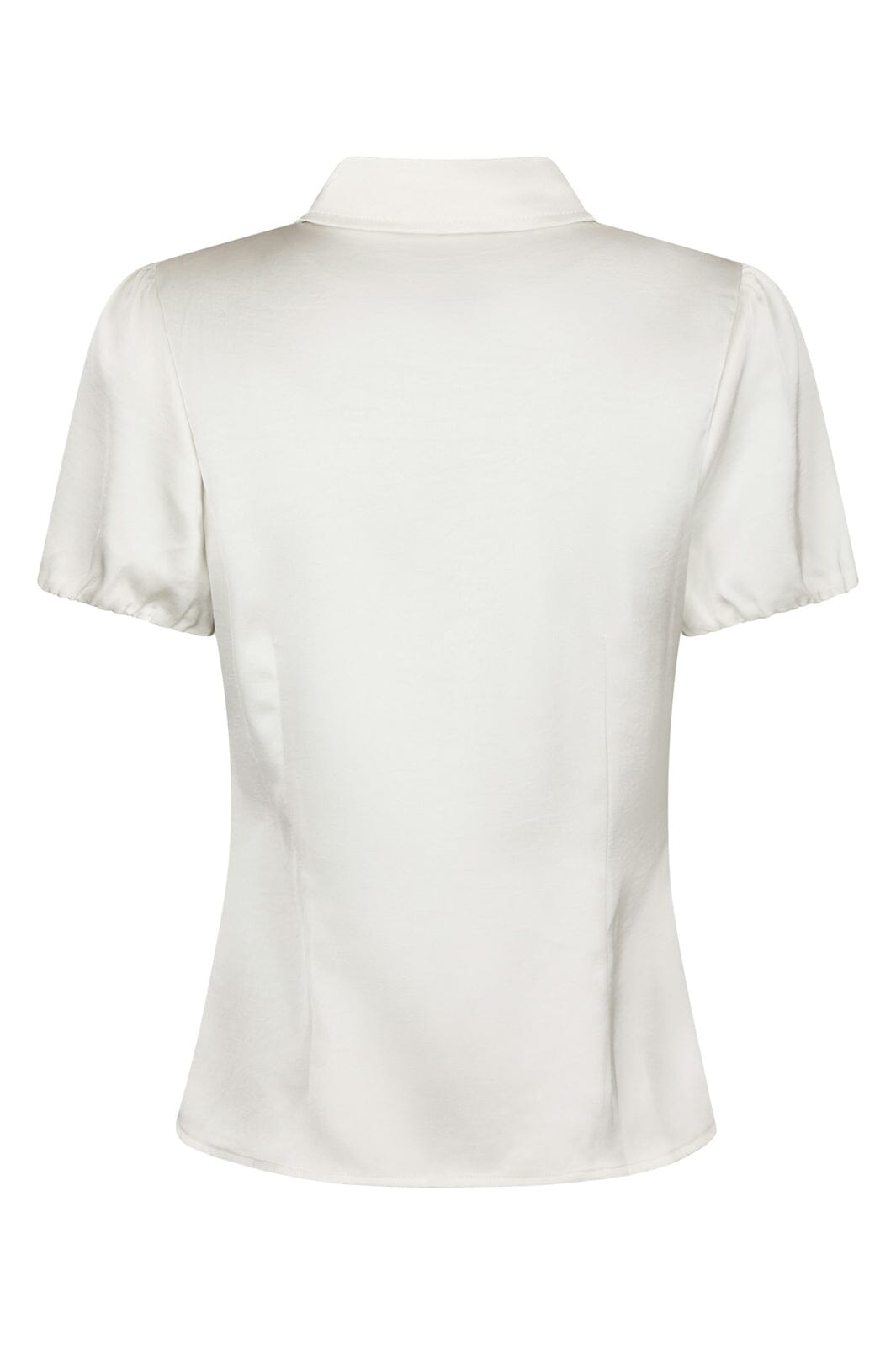 Neo Noir - Lyselle Heavy Sateen Shirt 169600 - 621 - Pearl