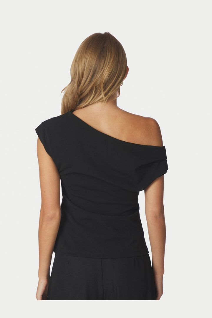 Neo Noir - Mabelle Drapy Top 168038 - 100 - Black