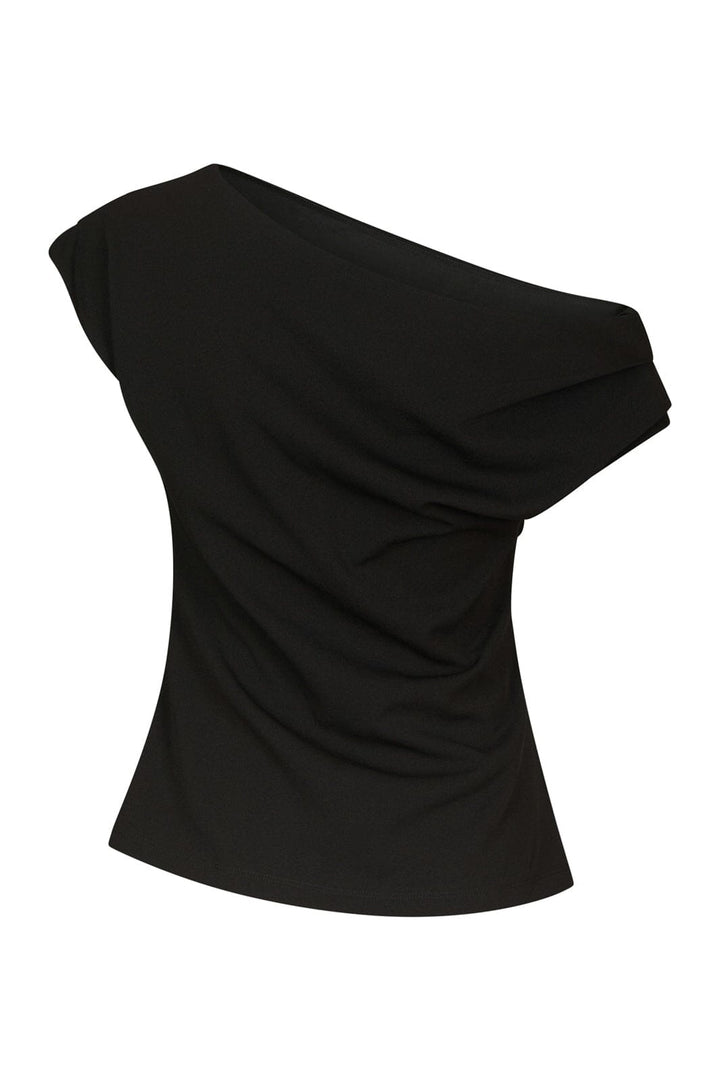 Neo Noir - Mabelle Drapy Top 168038 - 100 - Black