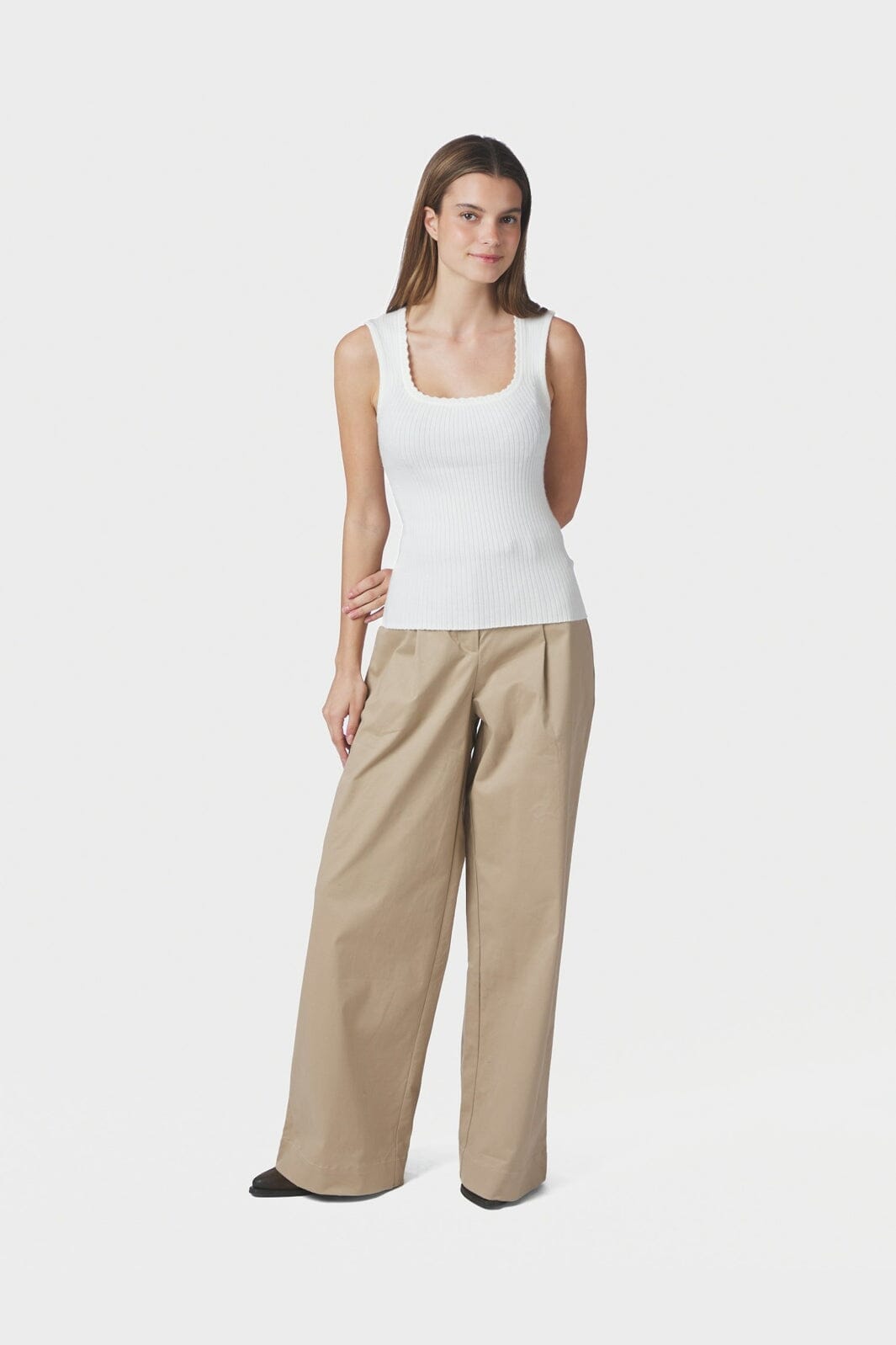 Neo Noir - Malba Solid Pants 168716 - 543 - Camel