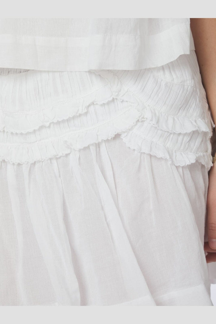 Neo Noir - Maliah S Voile Skirt 168897 - 120 - White