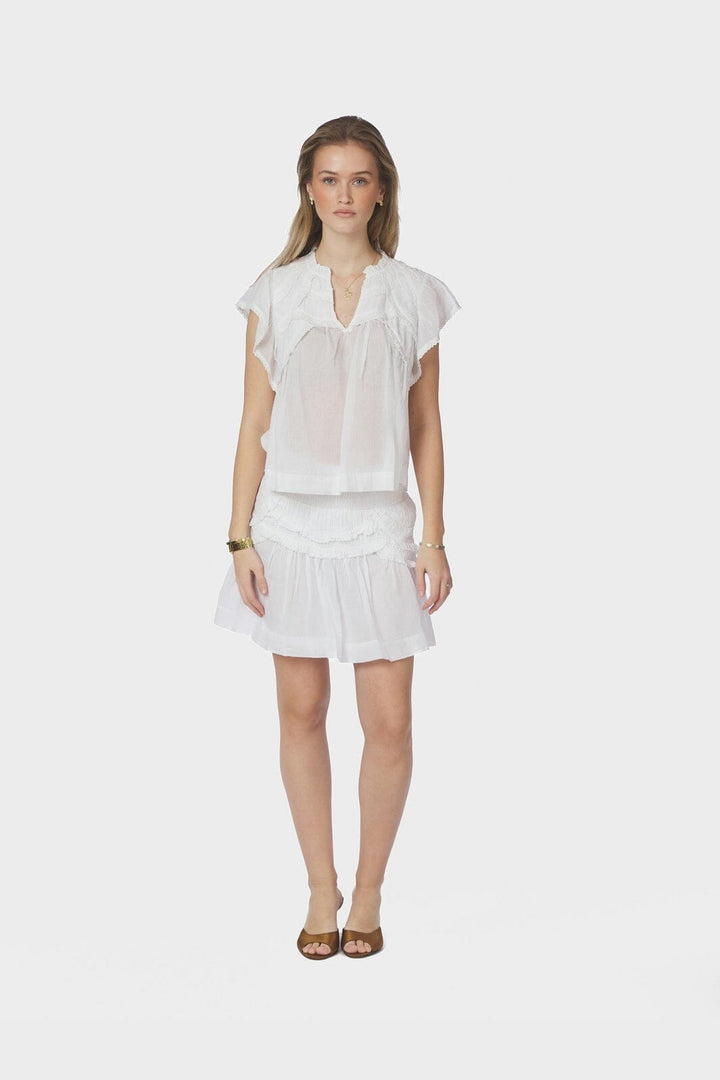 Neo Noir - Maliah S Voile Skirt 168897 - 120 - White