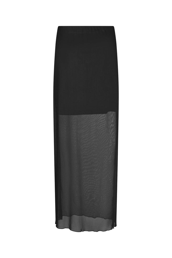 Neo Noir - Marlise Mesh Skirt 166014 - 100 - Black