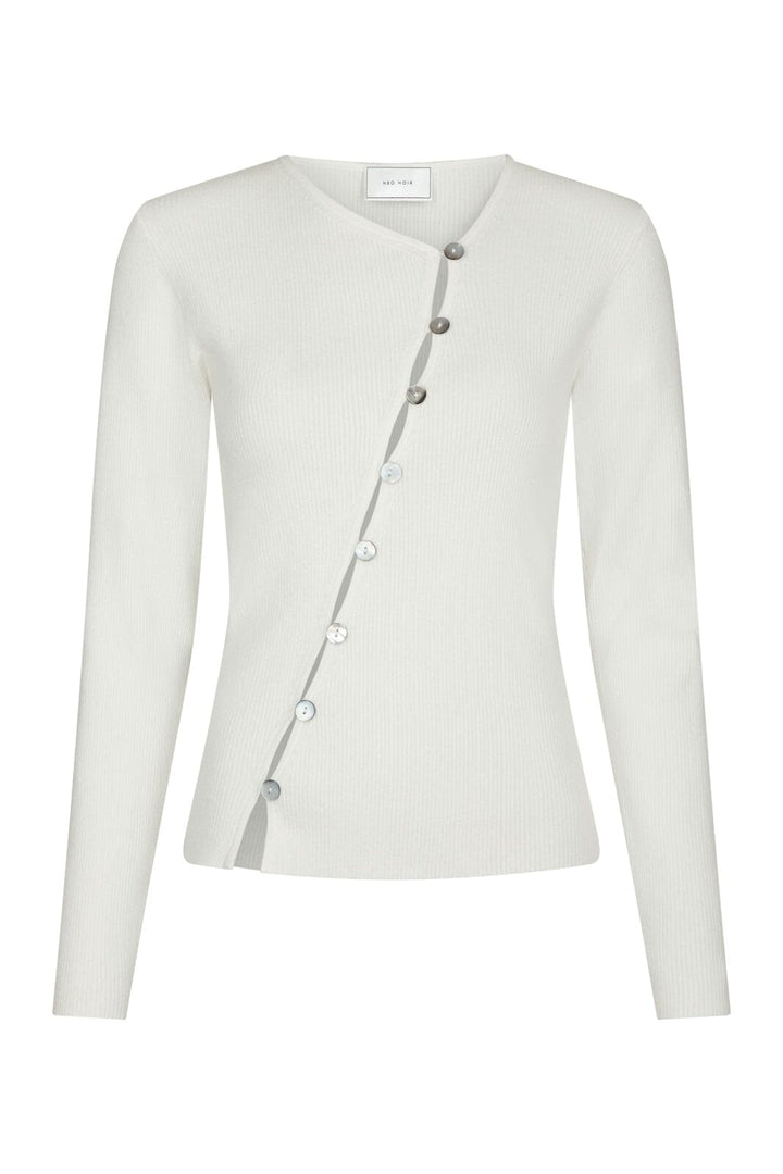 Neo Noir - Millera Knit Cardigan 170238 - 121 - Off White