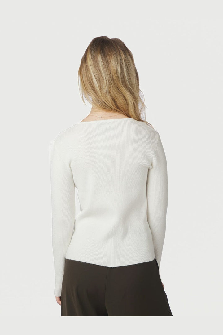 Neo Noir - Millera Knit Cardigan 170238 - 121 - Off White