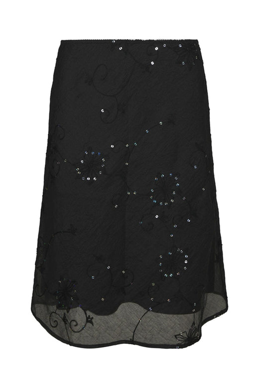 Neo Noir - Mindie Deco Skirt 170778 - 100 - Black