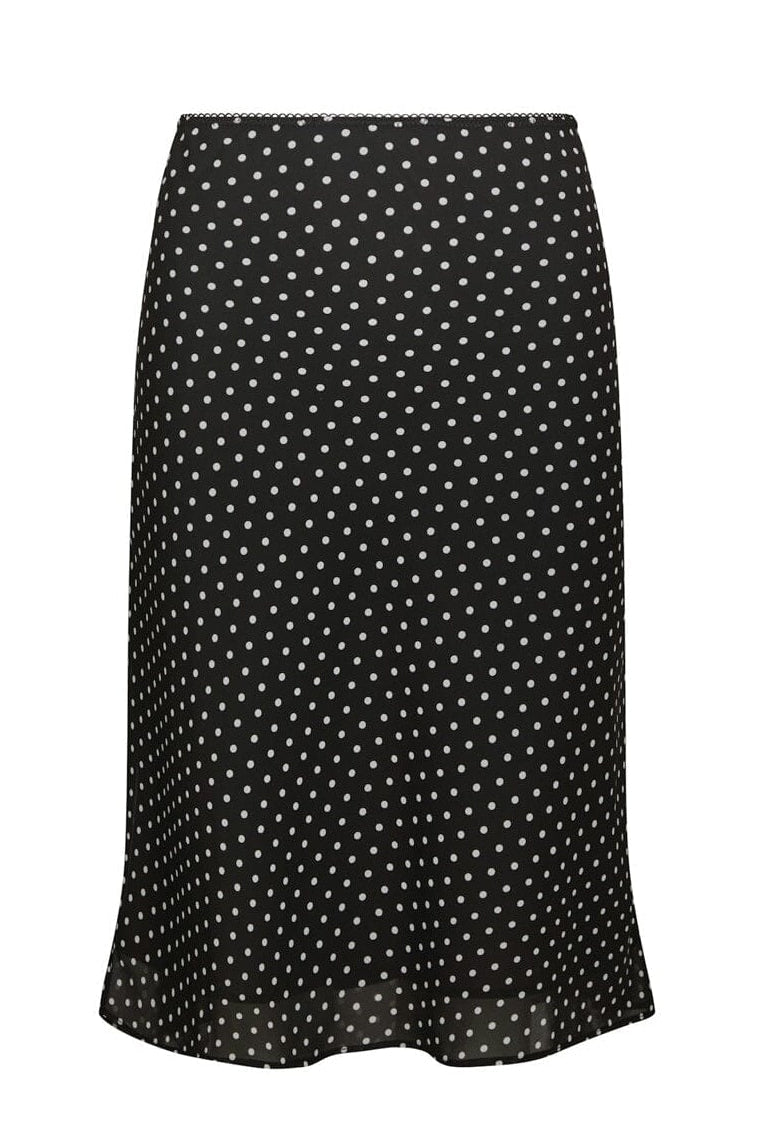 Neo Noir - Mindie Mini Dot Skirt 170111 - 100 - Black