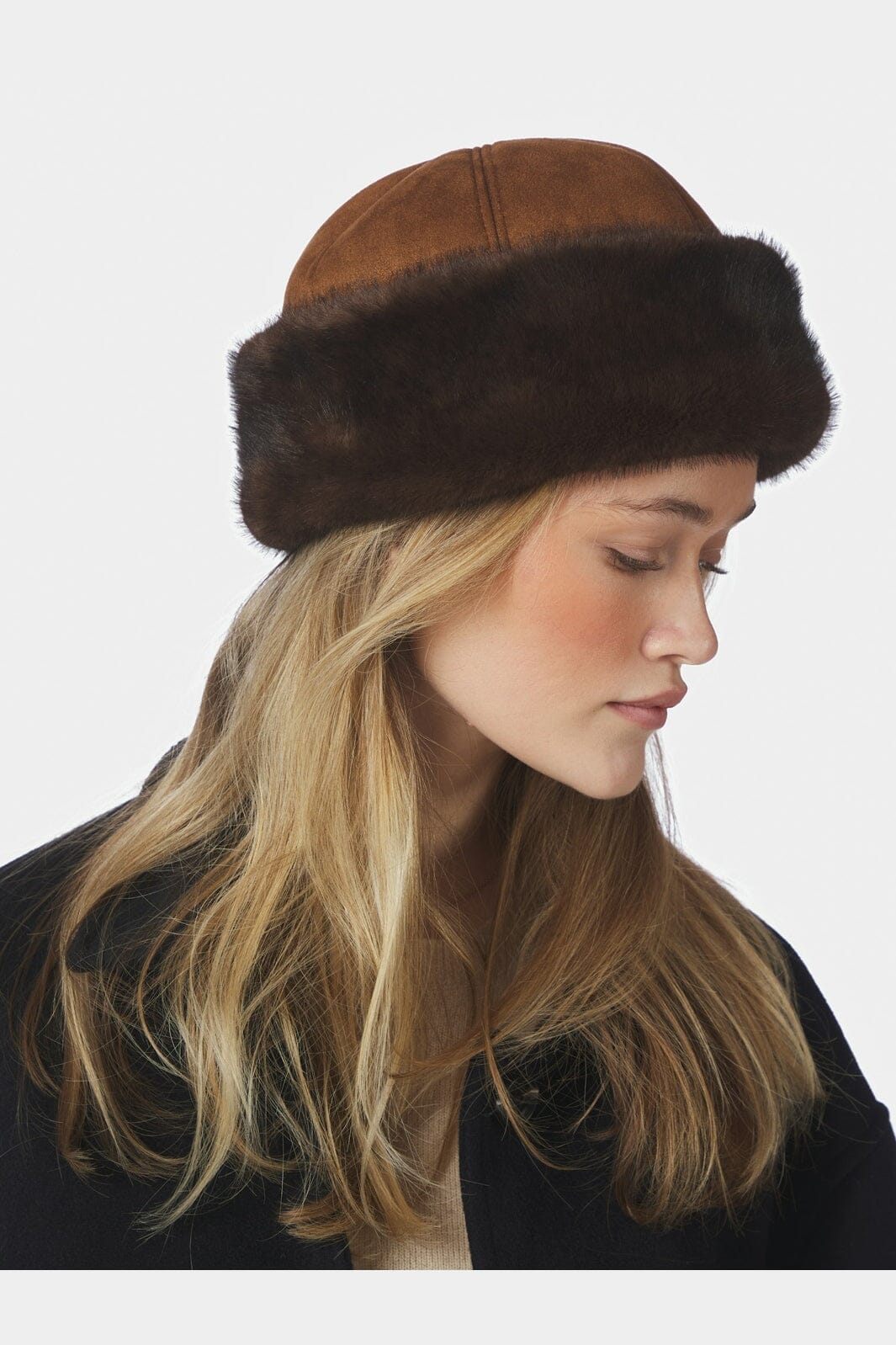 Neo Noir - Nappi Faux Fur Hat 169430 - 210 - Brown