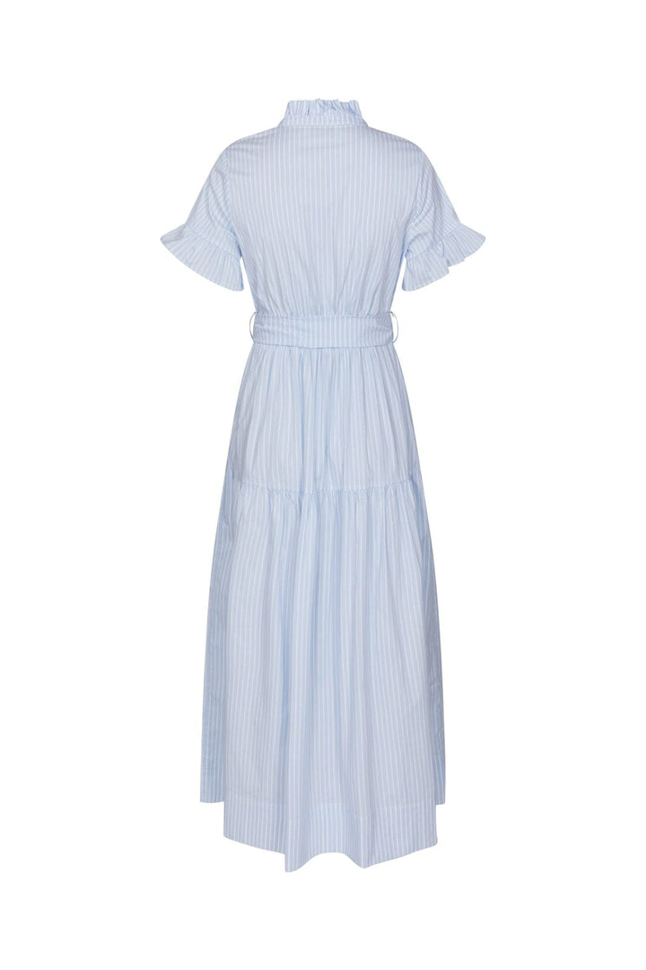 Neo Noir - Nellie Soft Stripe Dress 168230 - 145 - Light Blue