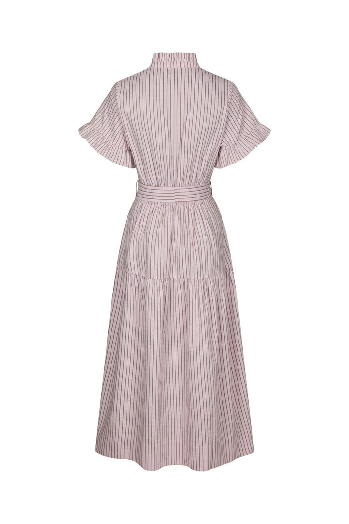 Neo Noir - Nessie Structure Stripe Dress 169739 - 754 - Light Pink
